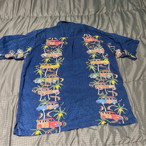 Colo wear American Hawaiian Classic button shirt cars roughly size large - Picture 7 of 7